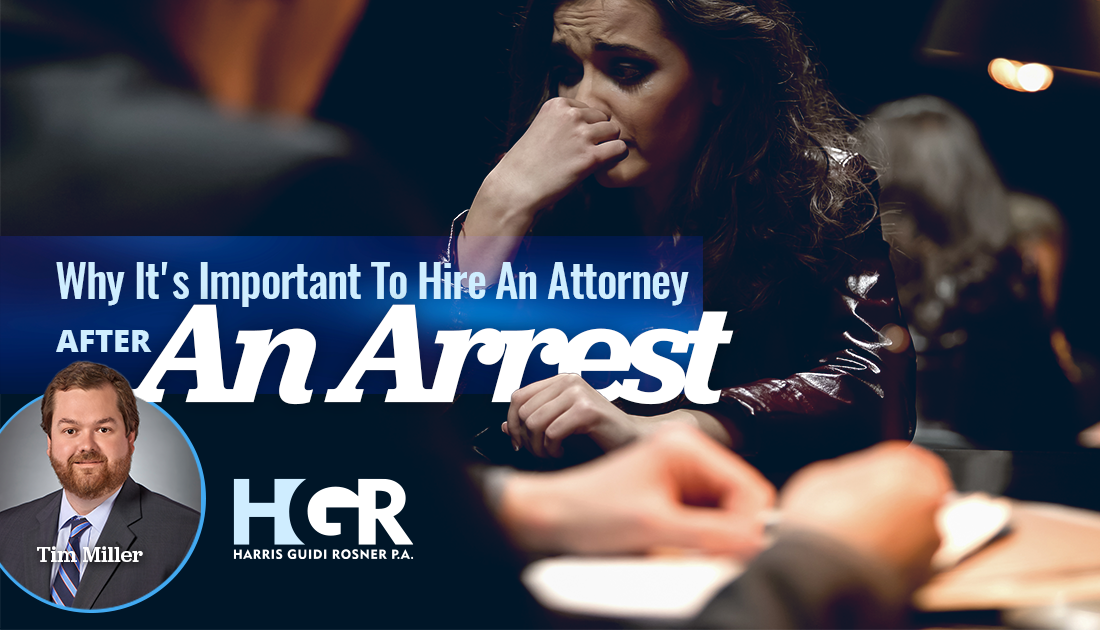 Featured image for “Why It’s Important To Hire An Attorney After An Arrest”