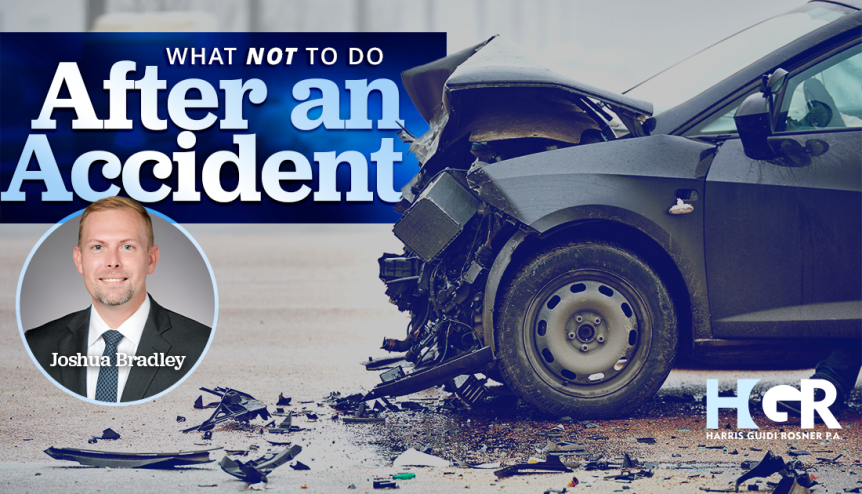 What NOT to Do After a Vehicle Crash: A Florida Attorney’s Guide