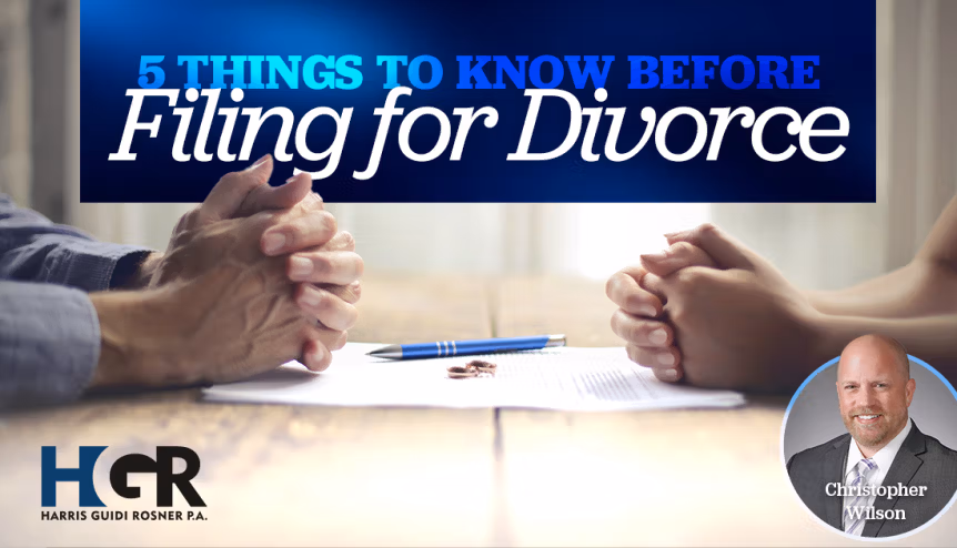 Filing for divorce in Jacksonville? Get key facts on Florida’s residency rules, property division, mediation, and timelines before you file.